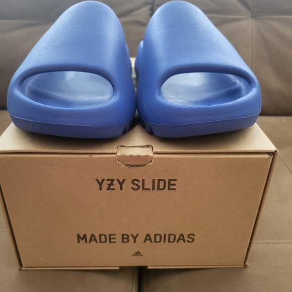 Yeezy Blue Slip-On Loafers main image 4